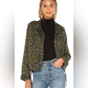 Rails Collins Jacket in Green Leopard
RAILS Medium